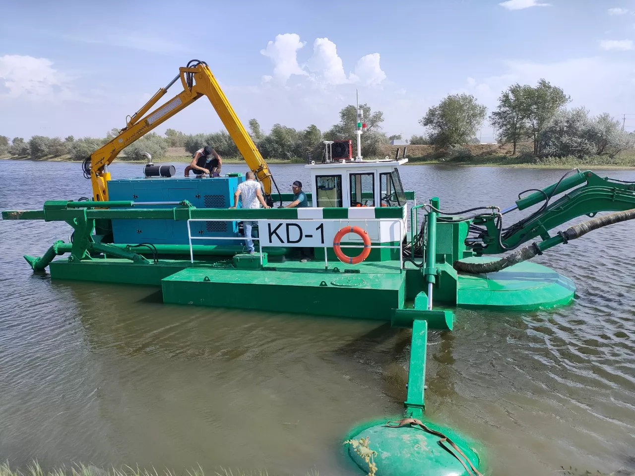 Multi-Function Amphibious Dredger